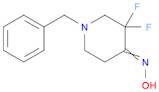 1-benzyl-3,3-difluoropiperidin-4-oneoxime-B28178