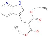 Diethyl 2-((1H-pyrrolo[2,3-b]pyridin-3-yl)methyl)malonate