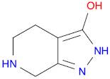 4,5,6,7-Tetrahydro-1H-pyrazolo[3,4-c]pyridin-3-ol hydrochloride