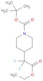 tert-butyl4-(2-ethoxy-1,1-difluoro-2-oxoethyl)piperidine-1-carboxylate-B28576