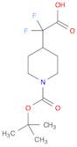 2-(1-(tert-butoxycarbonyl)piperidin-4-yl)-2,2-difluoroaceticacid-B28577