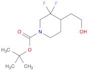 tert-butyl3,3-difluoro-4-(2-hydroxyethyl)piperidine-1-carboxylate-B28610