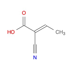 2-Cyano-but-2-enoic acid
