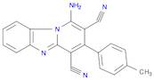 1-Amino-3-p-tolyl-benzo[4,5]imidazo[1,2-a]pyridine-2,4-dicarbonitrile