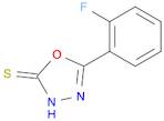 1,3,4-Oxadiazole-2(3H)-thione, 5-(2-fluorophenyl)-