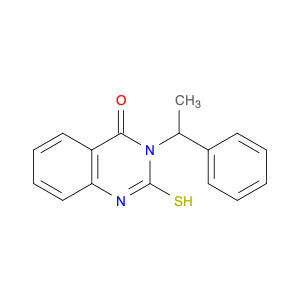 3-(1-Phenylethyl)-2-sulfanyl-3,4-dihydroquinazolin-4-one