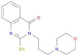 3-[3-(morpholin-4-yl)propyl]-2-sulfanyl-3,4-dihydroquinazolin-4-one