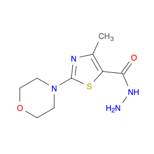 4-Methyl-2-(morpholin-4-yl)-1,3-thiazole-5-carbohydrazide