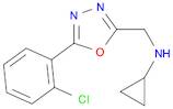 N-{[5-(2-Chlorophenyl)-1,3,4-oxadiazol-2-yl]methyl}cyclopropanamine