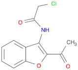 N-(2-Acetyl-1-benzofuran-3-yl)-2-chloroacetamide