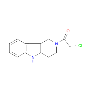 2-Chloro-1-{1H,2H,3H,4H,5H-pyrido[4,3-b]indol-2-yl}ethan-1-one