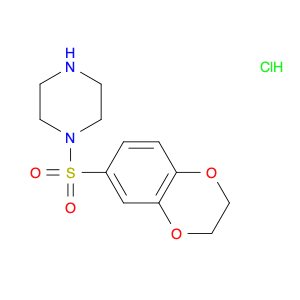 1-(2,3-Dihydro-1,4-benzodioxine-6-sulfonyl)piperazine hydrochloride