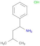 3-methyl-1-phenylbutan-1-amine hydrochloride