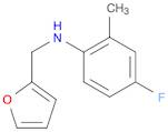 4-Fluoro-N-(furan-2-ylmethyl)-2-methylaniline