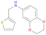 N-(Thiophen-2-ylmethyl)-2,3-dihydro-1,4-benzodioxin-6-amine