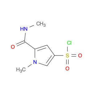1-Methyl-5-(methylcarbamoyl)-1H-pyrrole-3-sulfonyl chloride