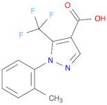 1-(2-methylphenyl)-5-(trifluoromethyl)-1H-pyrazole-4-carboxylic acid