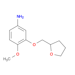 4-methoxy-3-(oxolan-2-ylmethoxy)aniline