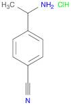 4-(1-aminoethyl)benzonitrile hydrochloride