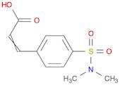3-(4-(N,N-Dimethylsulfamoyl)phenyl)acrylic acid
