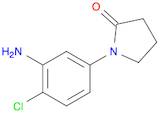 1-(3-Amino-4-chlorophenyl)pyrrolidin-2-one