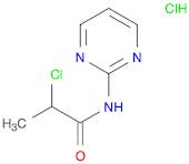 2-chloro-N-(pyrimidin-2-yl)propanamide hydrochloride