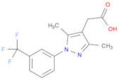 2-{3,5-Dimethyl-1-[3-(trifluoromethyl)phenyl]-1H-pyrazol-4-yl}acetic Acid