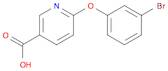 6-(3-Bromophenoxy)-3-pyridinecarboxylic acid