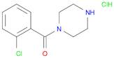 (2-Chlorophenyl)-1-piperazinyl-methanone hydrochloride