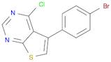 5-(4-Bromophenyl)-4-chlorothieno[2,3-d]pyrimidine