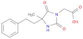 2-(4-Methyl-2,5-dioxo-4-phenethylimidazolidin-1-yl)acetic acid