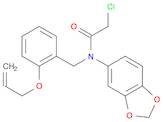 N- (2- (allyloxy) benzyl) -N- (Benzo [D] [1,3] di oxol-5-yl) -2-chloroAtetamide