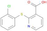 2-[(2-chlorophenyl)sulfanyl]pyridine-3-carboxylic acid