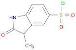 3-methyl-2-oxo-2,3-dihydro-1H-indole-5-sulfonyl chloride