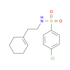 4-chloro-N-[2-(cyclohex-1-en-1-yl)ethyl]benzene-1-sulfonamide