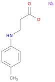 sodium 3-[(4-methylphenyl)amino]propanoate