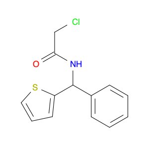 2-Chloro-N-[phenyl(thiophen-2-yl)methyl]acetamide