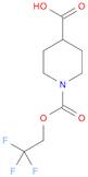 1-[(2,2,2-Trifluoroethoxy)carbonyl]piperidine-4-carboxylic Acid