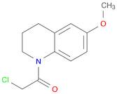 2-chloro-1-(6-methoxy-1,2,3,4-tetrahydroquinolin-1-yl)ethan-1-one