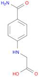 2-[(4-carbamoylphenyl)amino]acetic acid