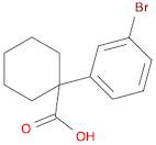 1-(3-Bromophenyl)cyclohexanecarboxylic acid