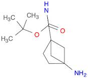 tert-butyl N-{4-aminobicyclo[2.1.1]hexan-1-yl}carbamate