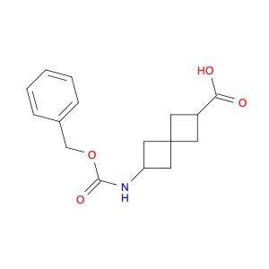 6-{[(benzyloxy)carbonyl]amino}spiro[3.3]heptane-2-carboxylic acid