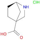 (1R)-2-azabicyclo[2.2.1]heptane-4-carboxylic acid hydrochloride