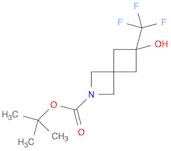 tert-butyl 6-hydroxy-6-(trifluoromethyl)-2-azaspiro[3.3]heptane-2-carboxylate