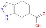 4,5,6,7-tetrahydro-1H-indazole-6-carboxylic acid