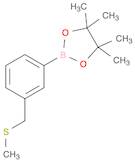 4,4,5,5-tetramethyl-2-{3-[(methylsulfanyl)methyl]phenyl}-1,3,2-dioxaborolane