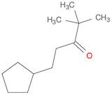 1-cyclopentyl-4,4-dimethylpentan-3-one