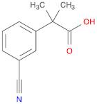 2-(3-cyanophenyl)-2-methylpropanoic acid