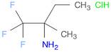 1,1,1-trifluoro-2-methylbutan-2-amine hydrochloride